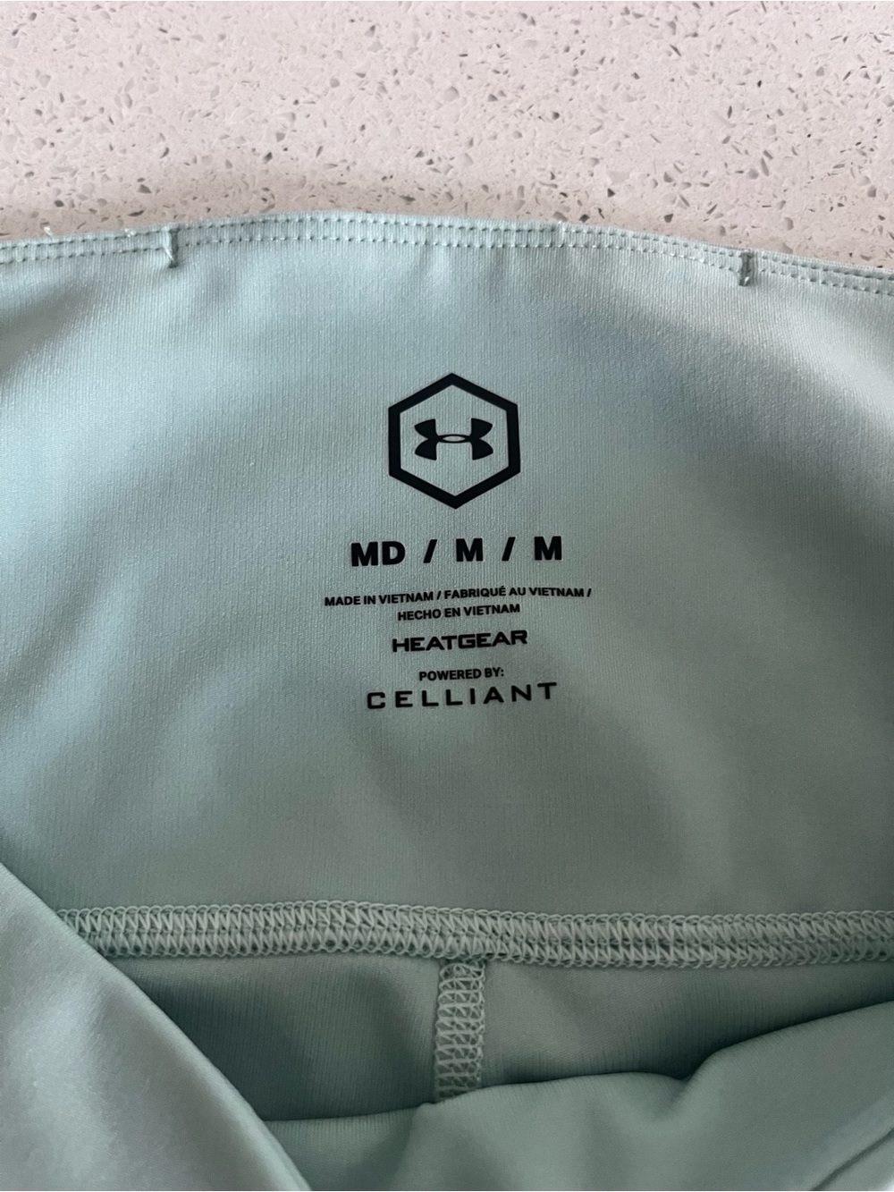 Under Armour Mint Green Women’s' Performance Leggings Medium NWOT - Picture 7 of 9